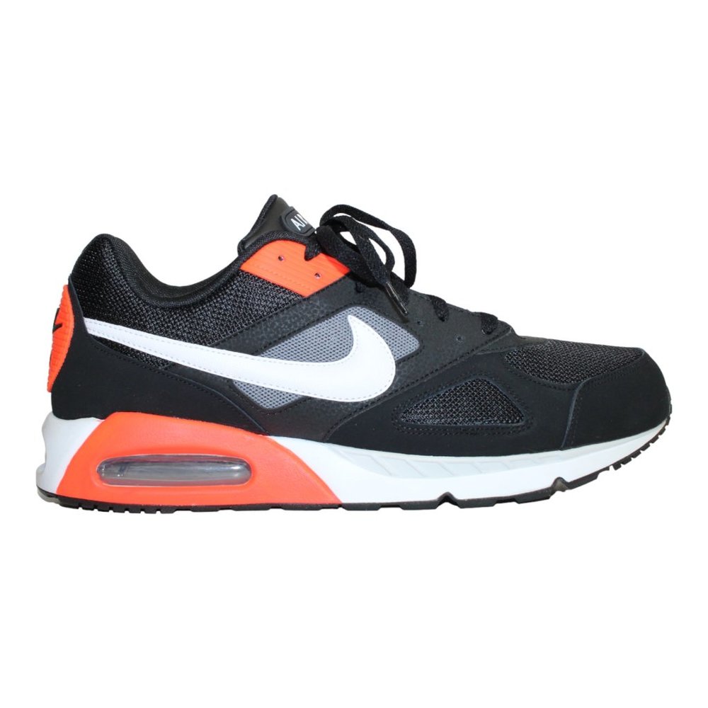 Nike AIR MAX IVO Running Black Bright Crimson Men's 14 NEW!